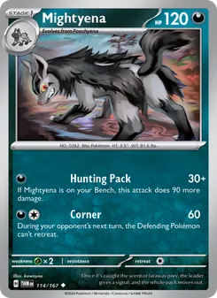 Kaart Mightyena