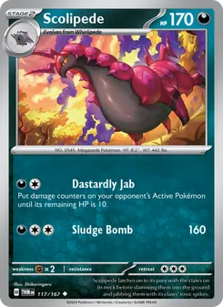 Kaart Scolipede