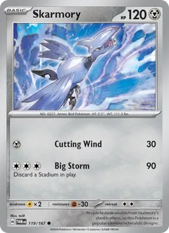 Kaart Skarmory