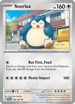 Kaart Snorlax