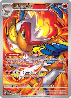 Kaart Infernape