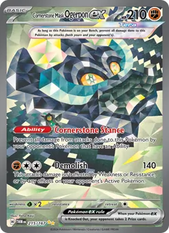 Kaart Cornerstone Mask Ogerpon ex