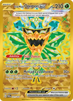 Kaart Teal Mask Ogerpon ex