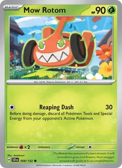 Kaart Mow Rotom