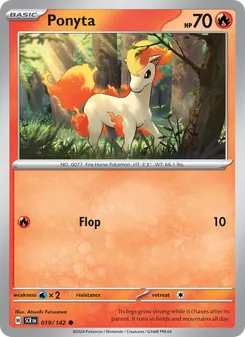 Kaart Ponyta