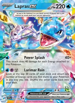 Kaart Lapras ex