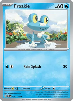 Kaart Froakie