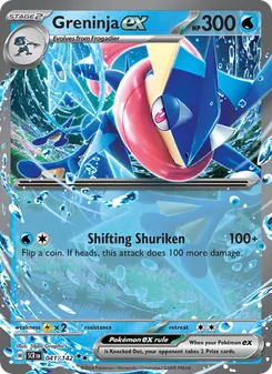 Kaart Greninja ex