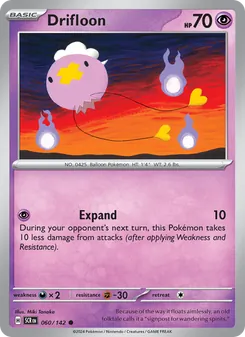 Kaart Drifloon