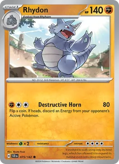 Kaart Rhydon