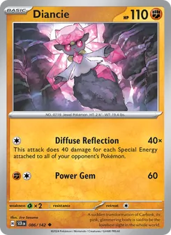 Kaart Diancie