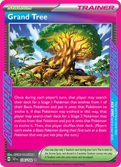 Kaart Grand Tree