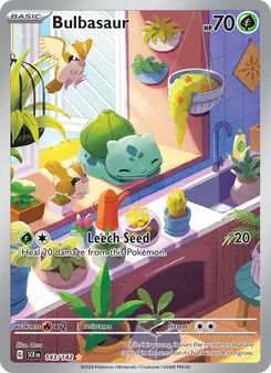 Kaart Bulbasaur