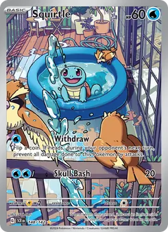 Kaart Squirtle