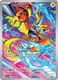 Kaart Zeraora