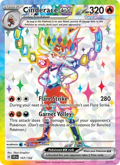 Kaart Cinderace ex