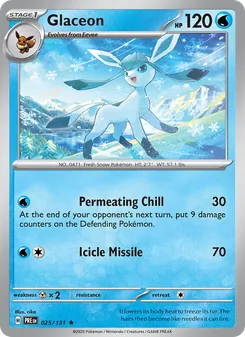 Kaart Glaceon