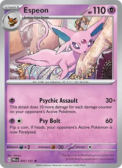 Kaart Espeon