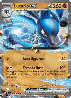 Kaart Lucario ex