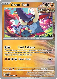 Kaart Great Tusk