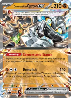 Kaart Cornerstone Mask Ogerpon ex