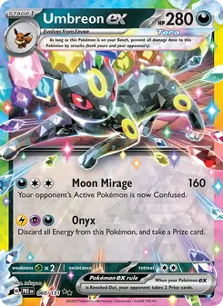 Kaart Umbreon ex