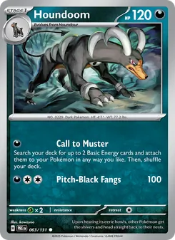 Kaart Houndoom