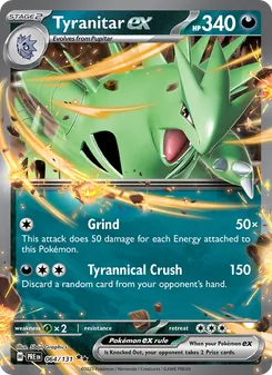 Kaart Tyranitar ex