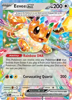 Kaart Eevee ex