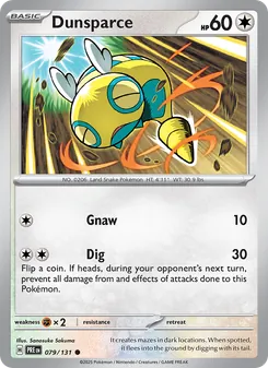 Kaart Dunsparce