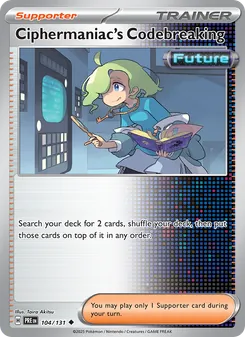 Kaart Ciphermaniac's Codebreaking