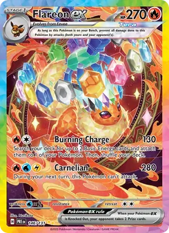 Kaart Flareon ex