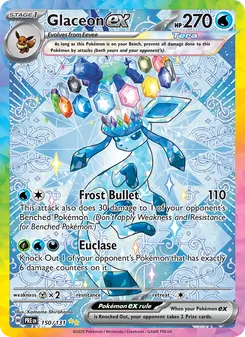 Kaart Glaceon ex