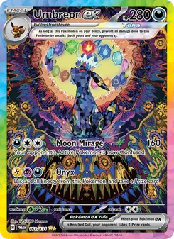 Kaart Umbreon ex