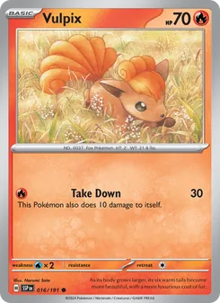Kaart Vulpix