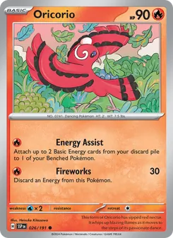 Kaart Oricorio
