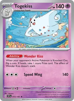 Kaart Togekiss