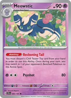 Kaart Meowstic