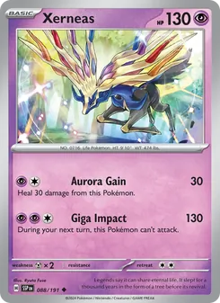 Kaart Xerneas