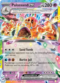 Kaart Palossand ex