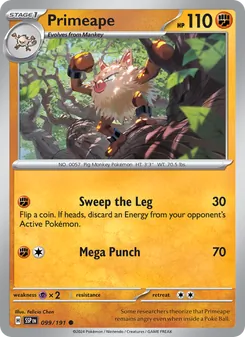 Kaart Primeape