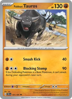 Kaart Paldean Tauros