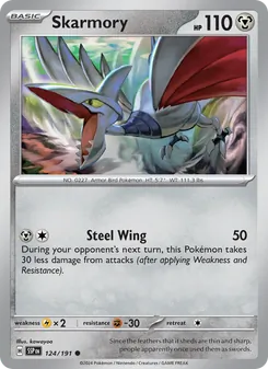 Kaart Skarmory