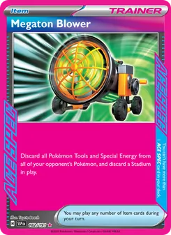 Kaart Megaton Blower
