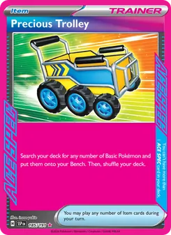 Kaart Precious Trolley
