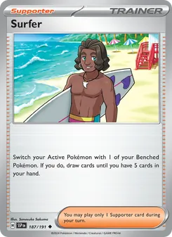 Kaart Surfer