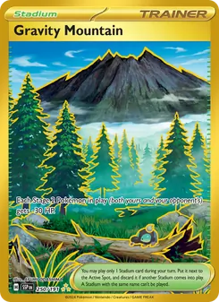 Kaart Gravity Mountain