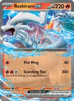 Kaart Reshiram ex