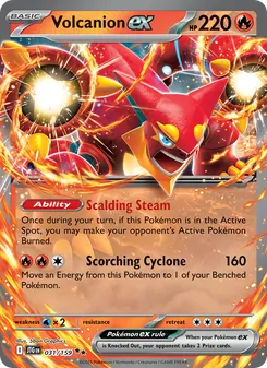 Kaart Volcanion ex