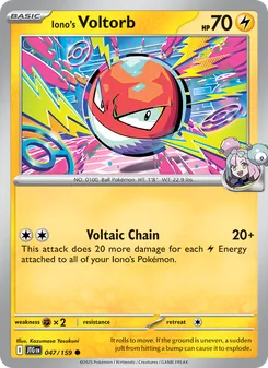 Kaart Iono's Voltorb
